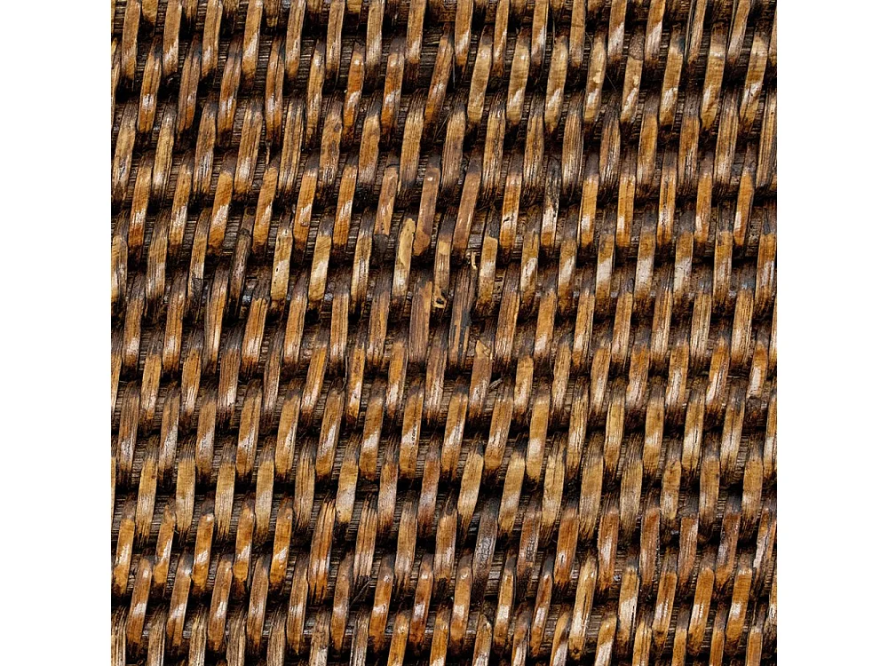 Panier de rangement en rotin antique Longueur 28cm