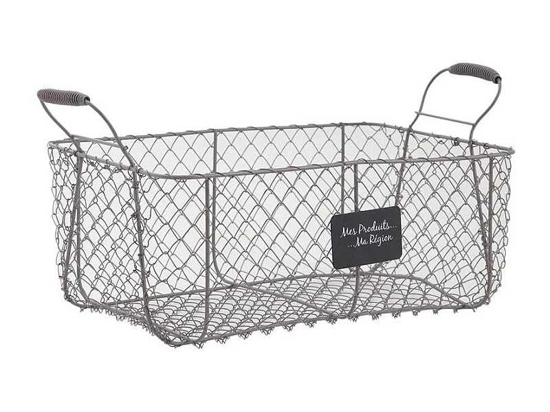 Panier grillagé Mes produits ma région
