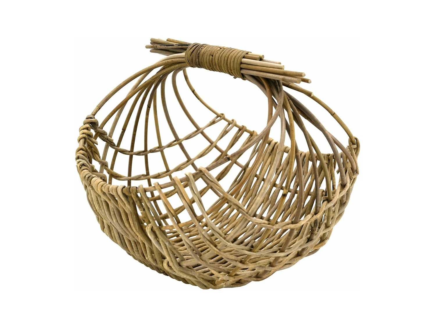 Panier arrondi ajouré en poelet 46 cm