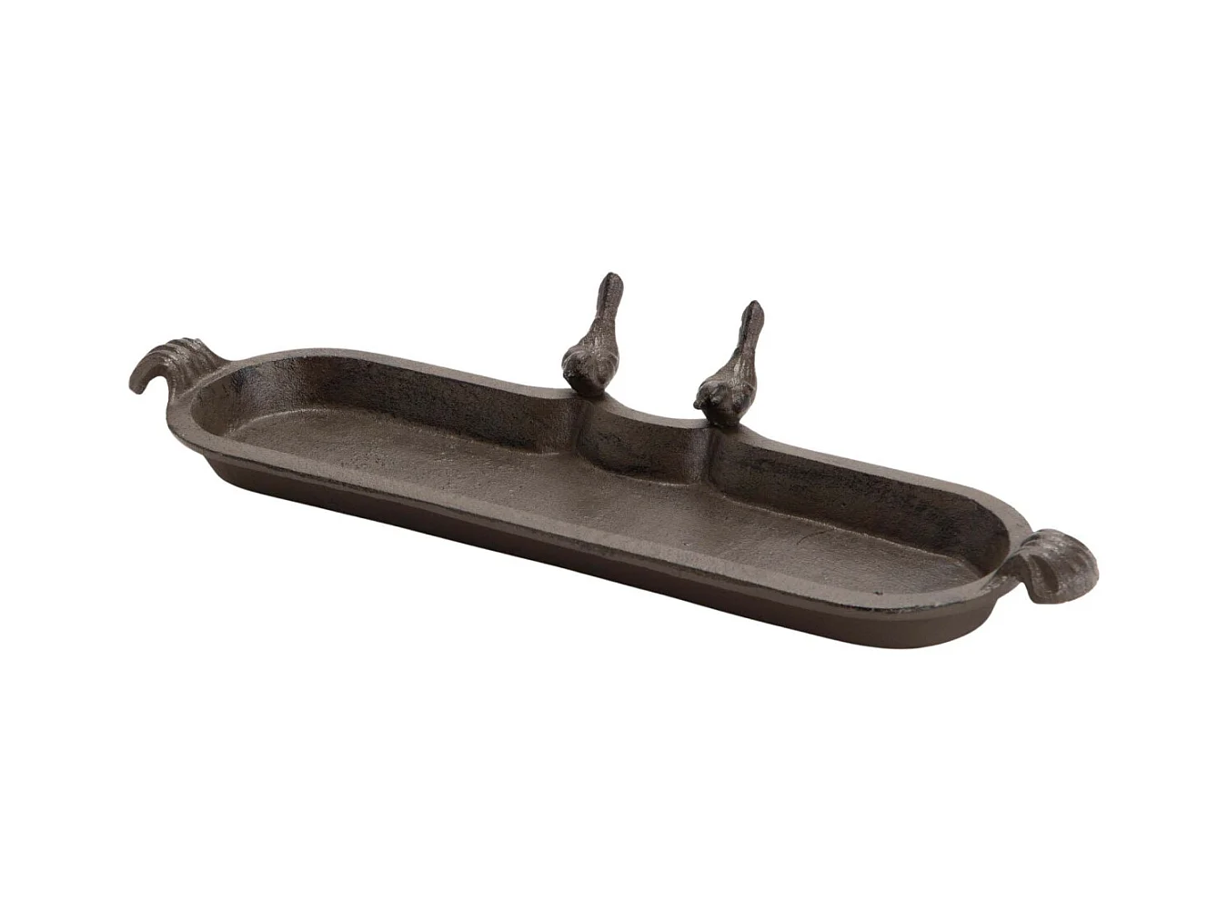 Mangeoire en fonte Oiseaux 44 x 15 cm