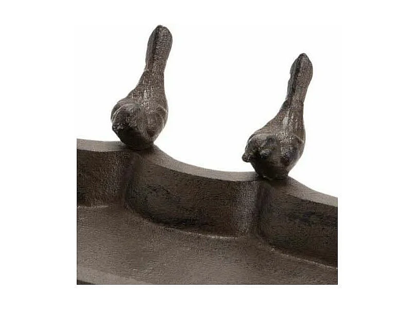 Gusseisernes Futterhaus Vögel 44 x 15 cm
