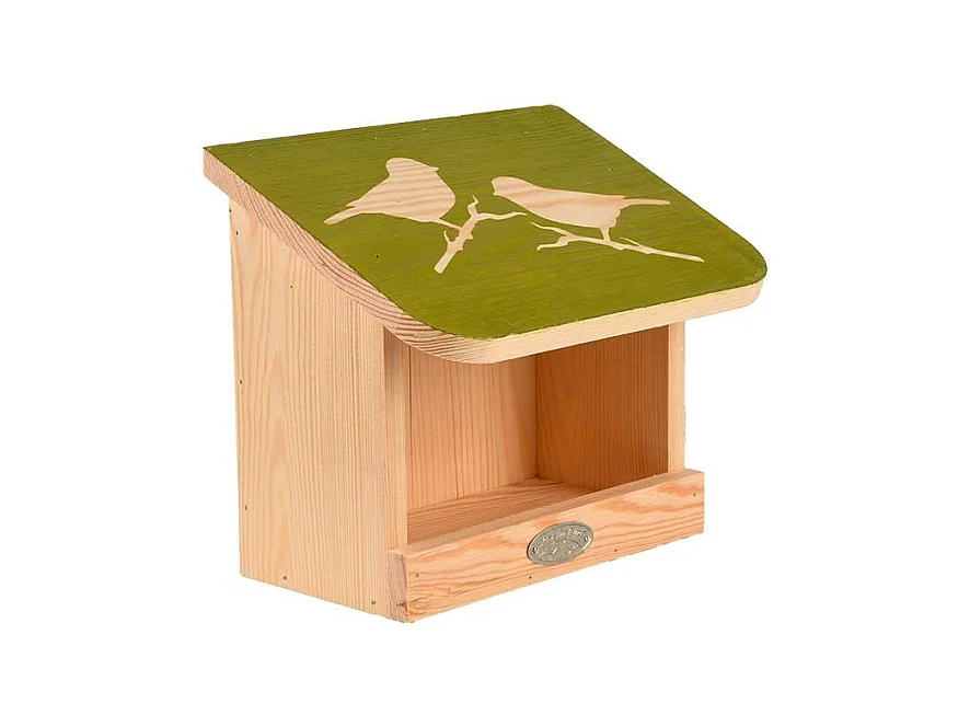 Mangeoire murale pour oiseaux Pochoir