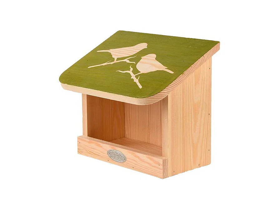 Mangeoire murale pour oiseaux Pochoir