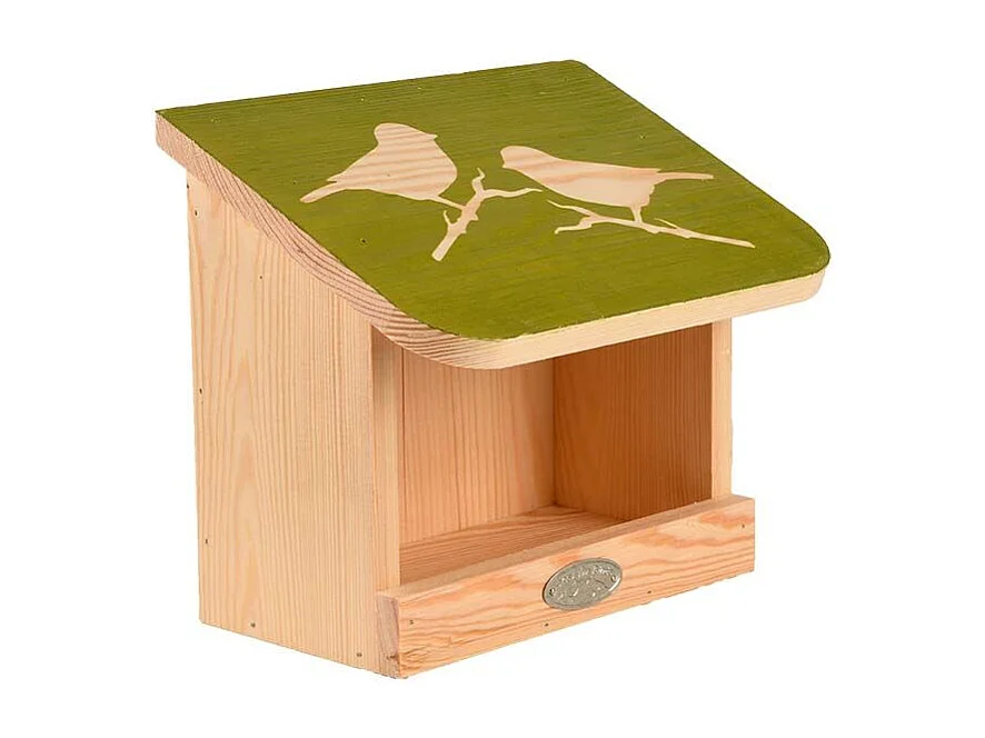 Wandfutterhaus für Vögel Schablone