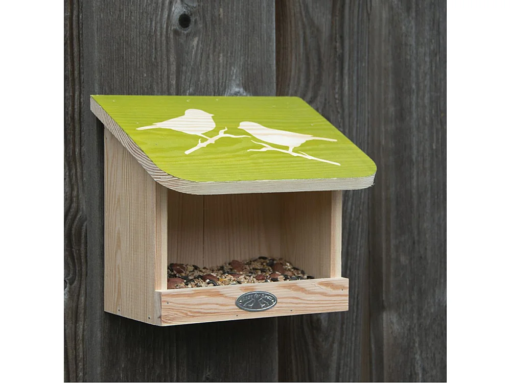 Wandfutterhaus für Vögel Schablone