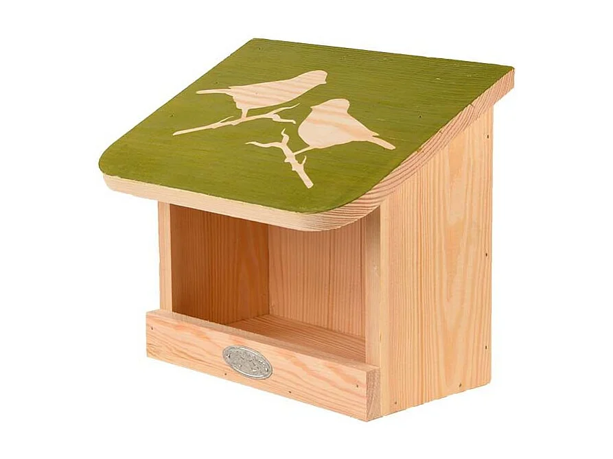 Wandfutterhaus für Vögel Schablone