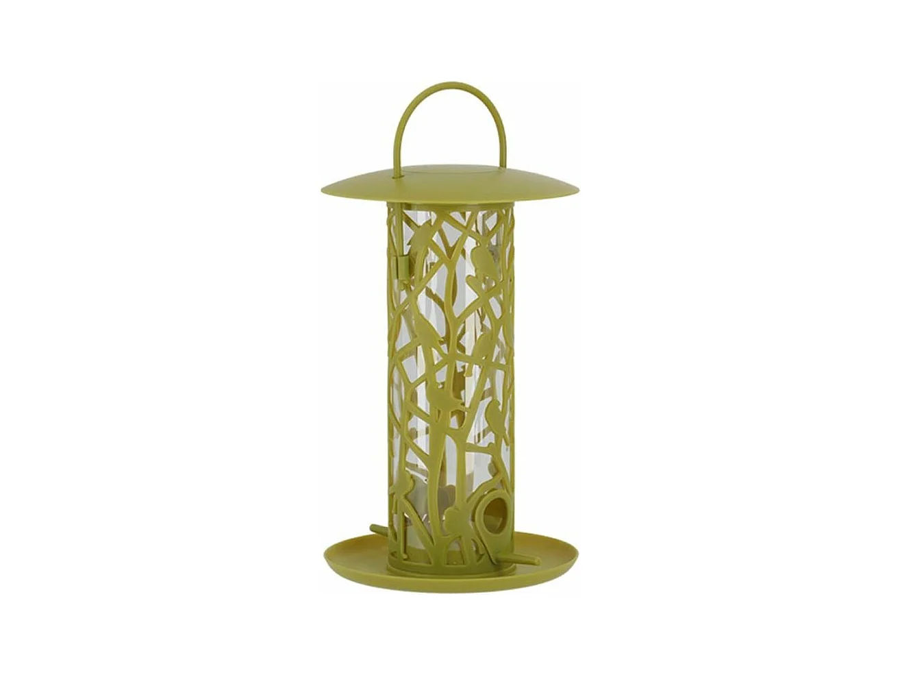 Mangeoire silo pour oiseaux Chiffchaff Pour graines + plateau + perchoir