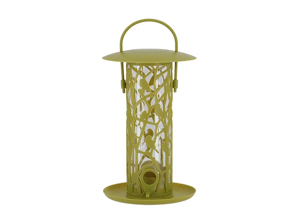 Mangeoire silo pour oiseaux Chiffchaff Pour graines + plateau + perchoir