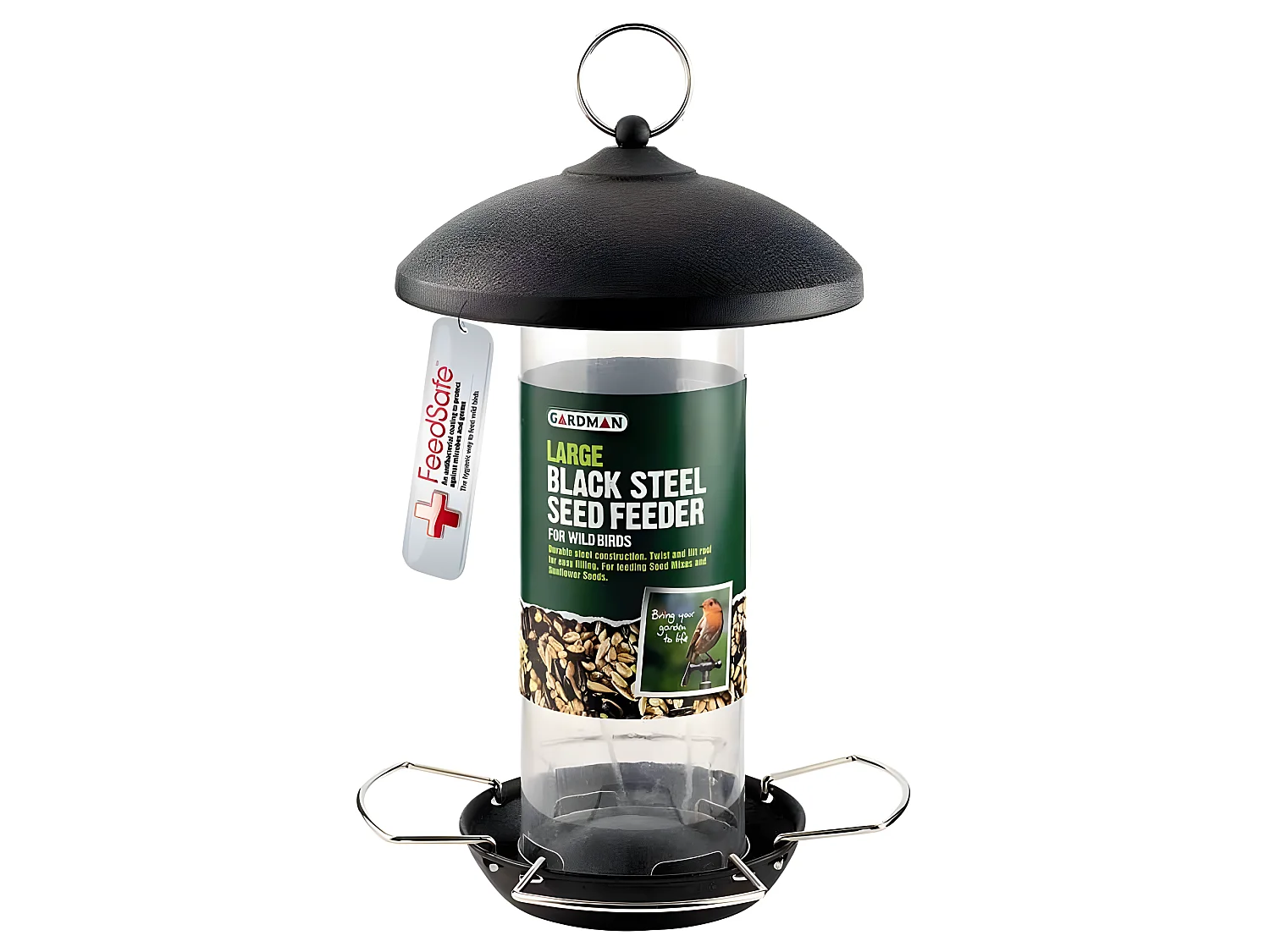 Mangeoire ronde en acier Feeder