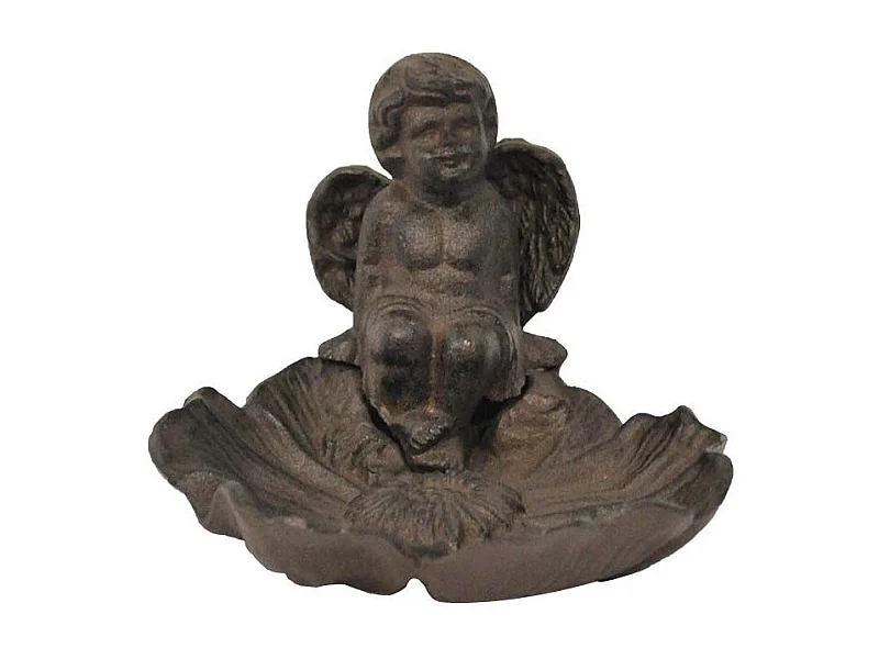 Comedero de hierro fundido para pájaros Ange