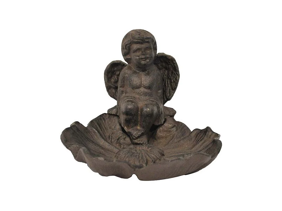 Mangiatoia per uccelli in ghisa Ange