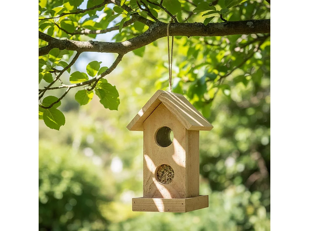 Mangeoire en douglas Le Hublot