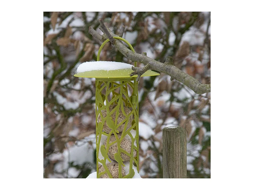 Mangeoire silo pour oiseaux Chiffchaff Pour boules de graisse