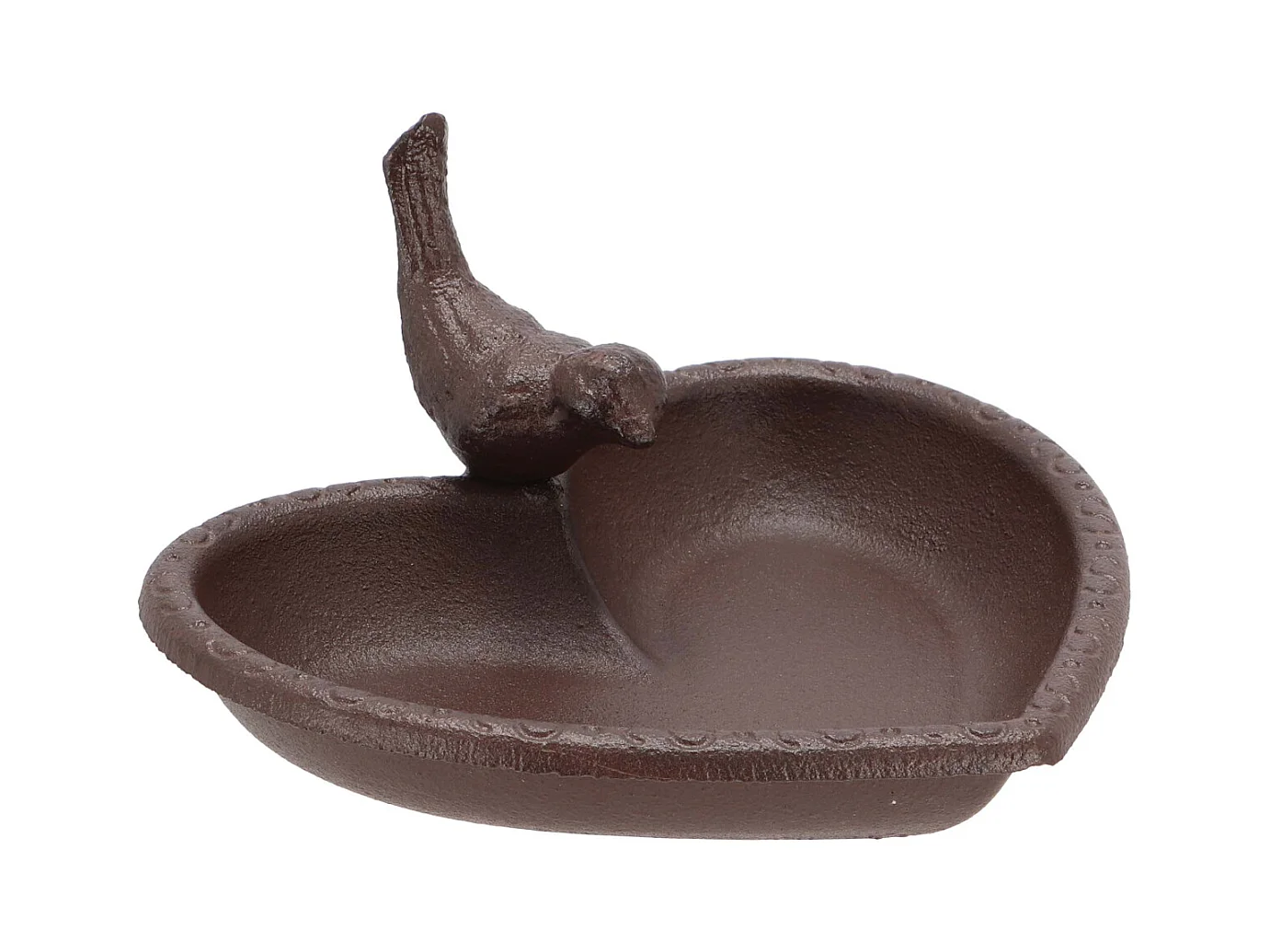 Mangeoire à oiseau en fonte Joli coeur