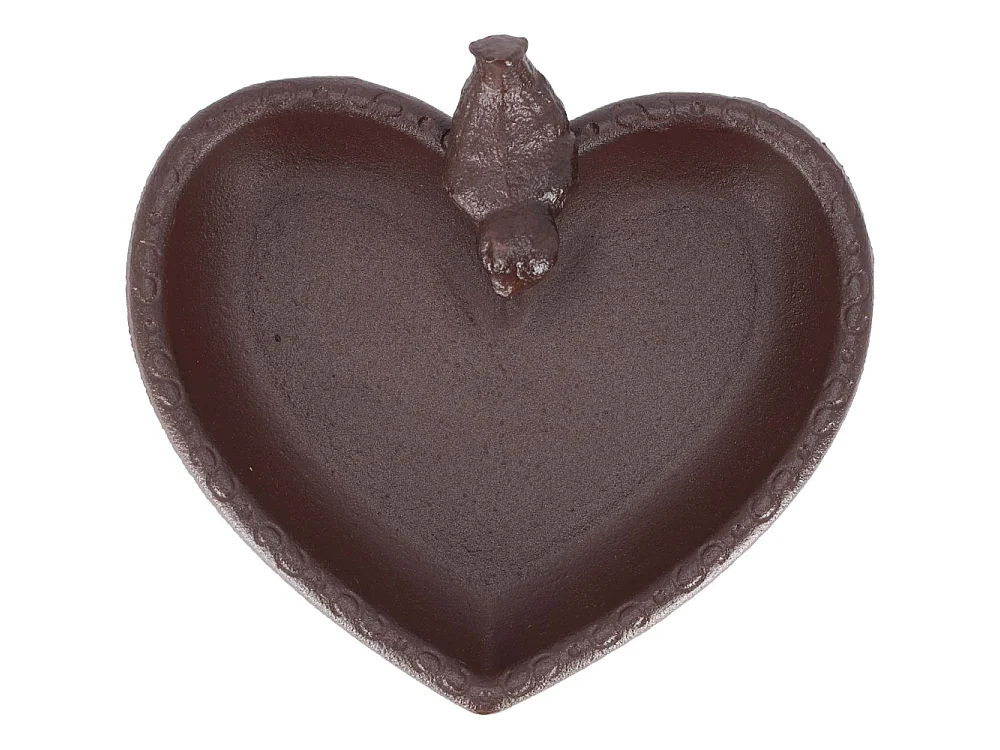 Mangiatoia per uccelli in ghisa Joli coeur