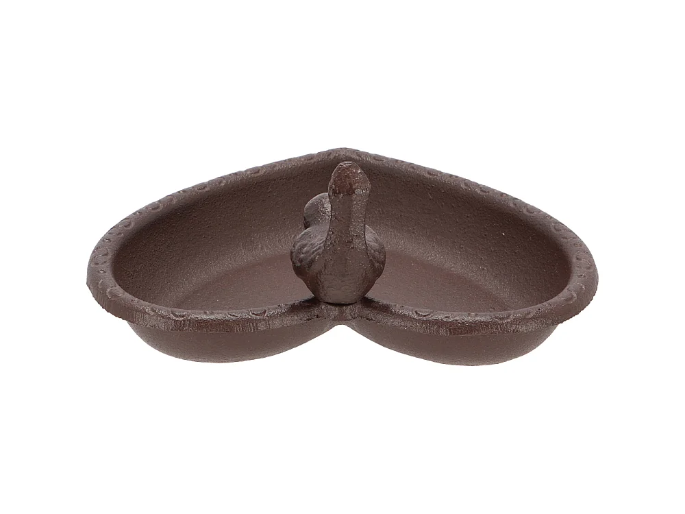 Mangiatoia per uccelli in ghisa Joli coeur