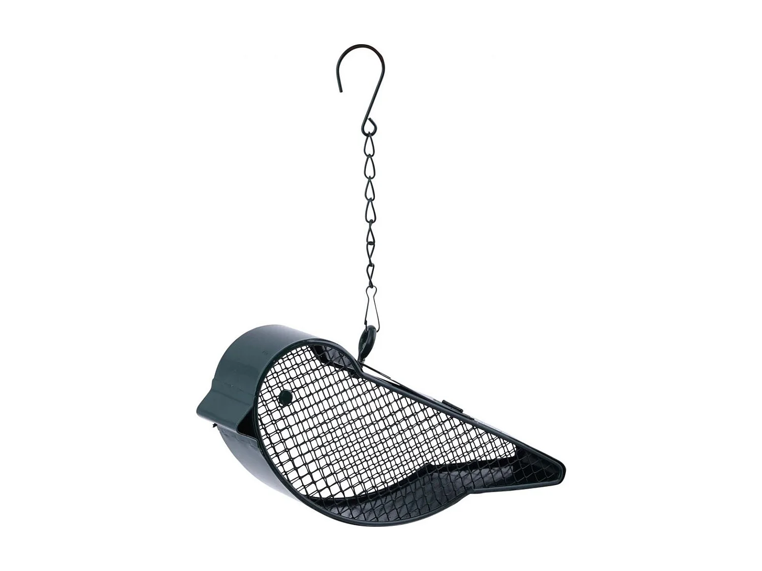 Mangeoire originale à suspendre oiseau métal