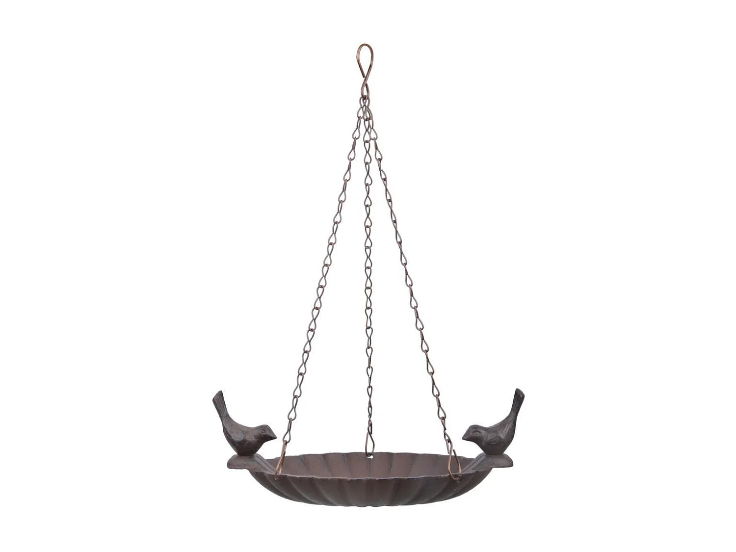 Vogeltränke zum Aufhängen mit dekorativem Vogel