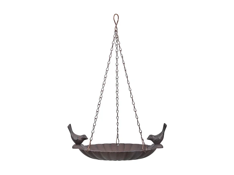 Vogeltränke zum Aufhängen mit dekorativem Vogel