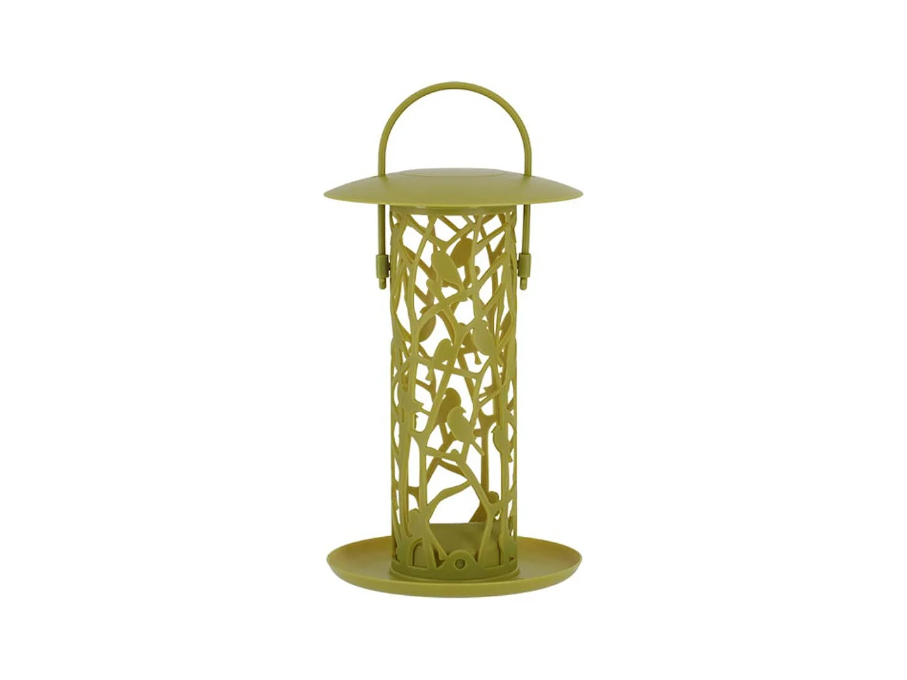 Mangeoire silo pour oiseaux Chiffchaff Pour boules de graisse + plateau