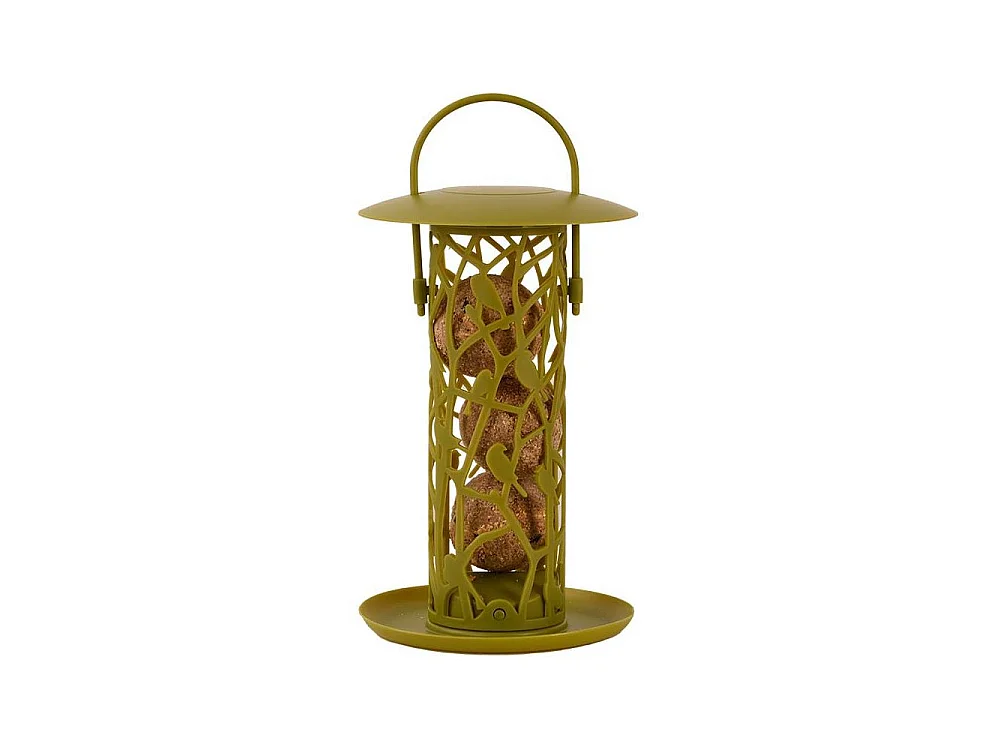 Mangeoire silo pour oiseaux Chiffchaff Pour boules de graisse + plateau