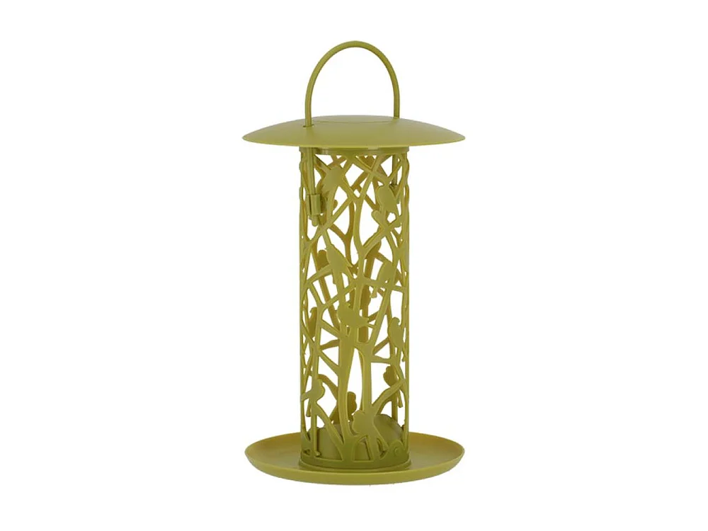 Mangeoire silo pour oiseaux Chiffchaff Pour boules de graisse + plateau