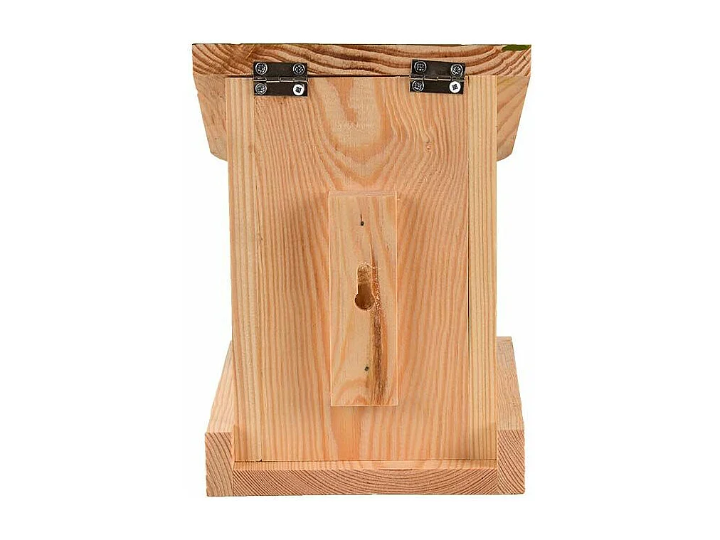 Mangeoire silo en bois Pochoir