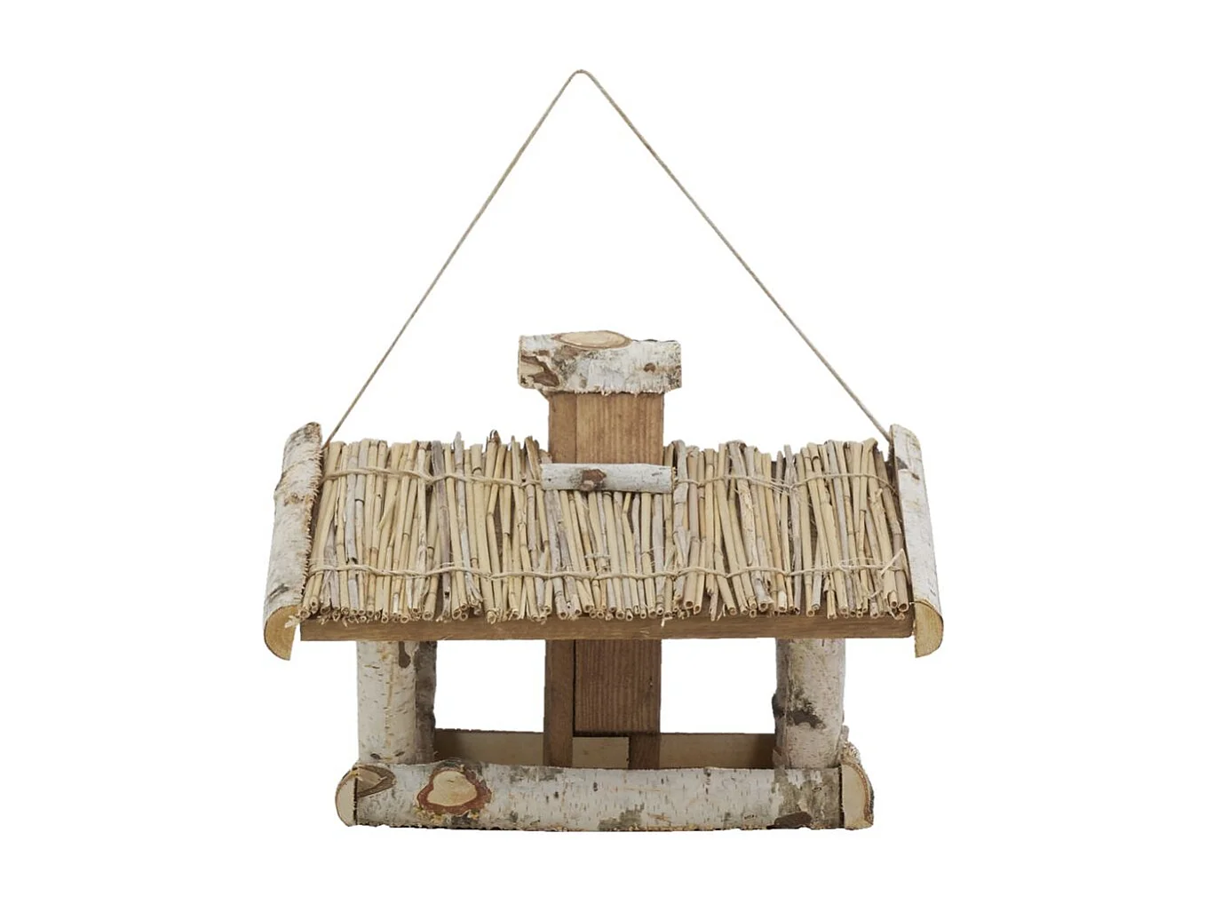 Vogelfutterhaus aus Birke