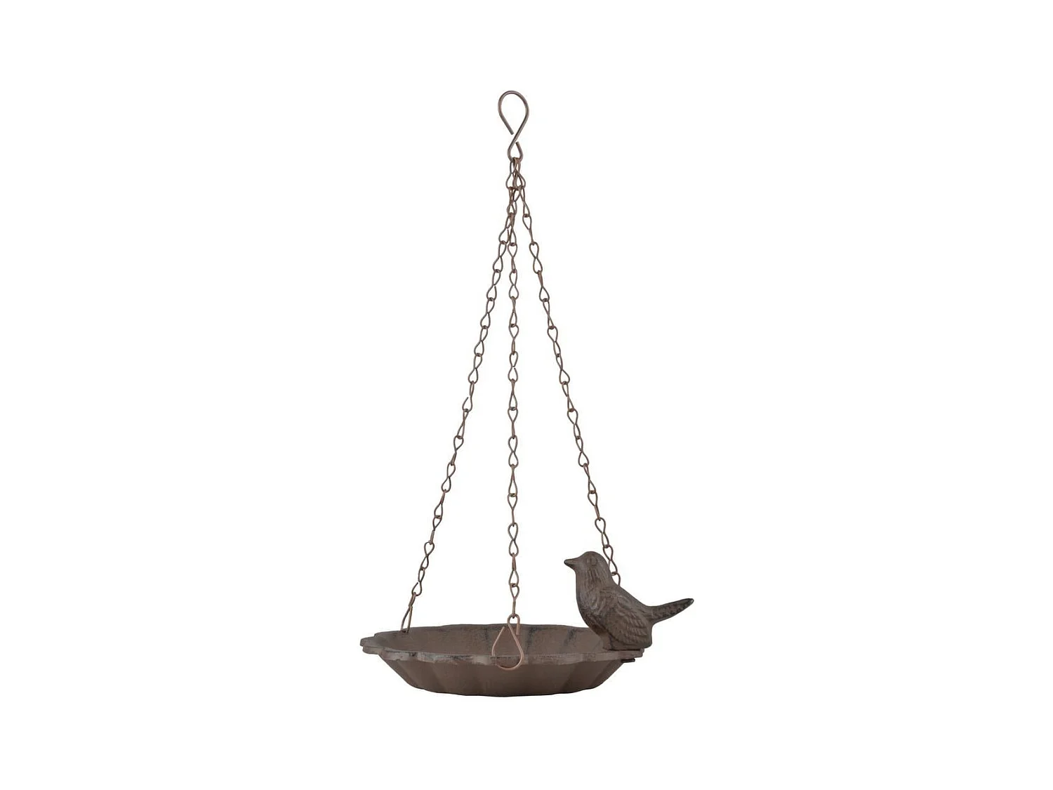 Comedero colgante con pájaro decorativo 1 pájaro