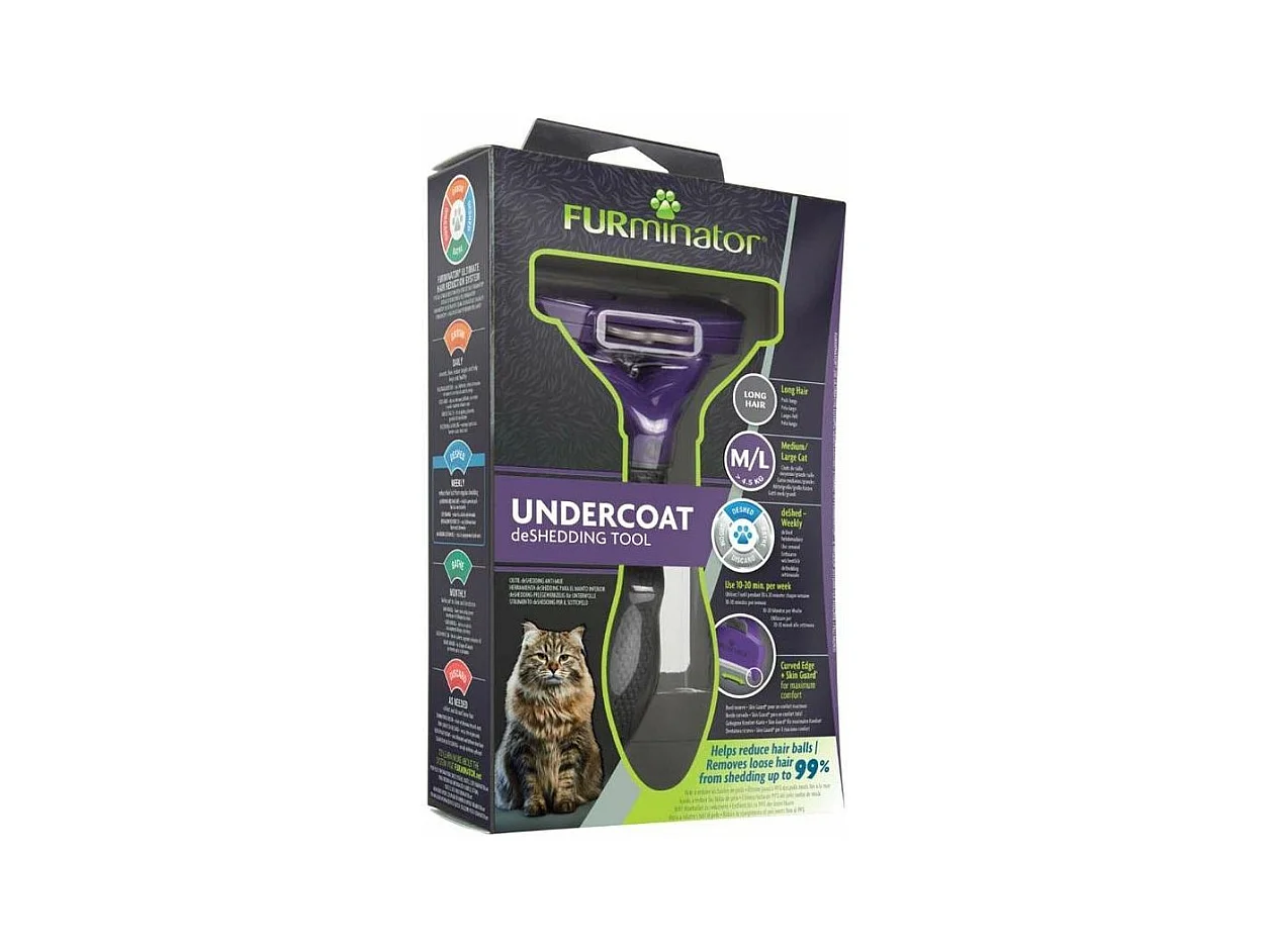 Brosse anti-poils de chat Furminator