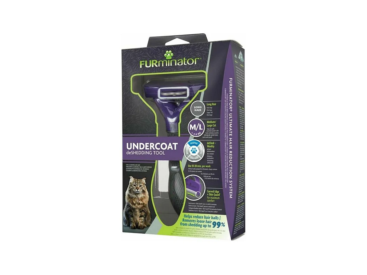 Brosse anti-poils de chat Furminator