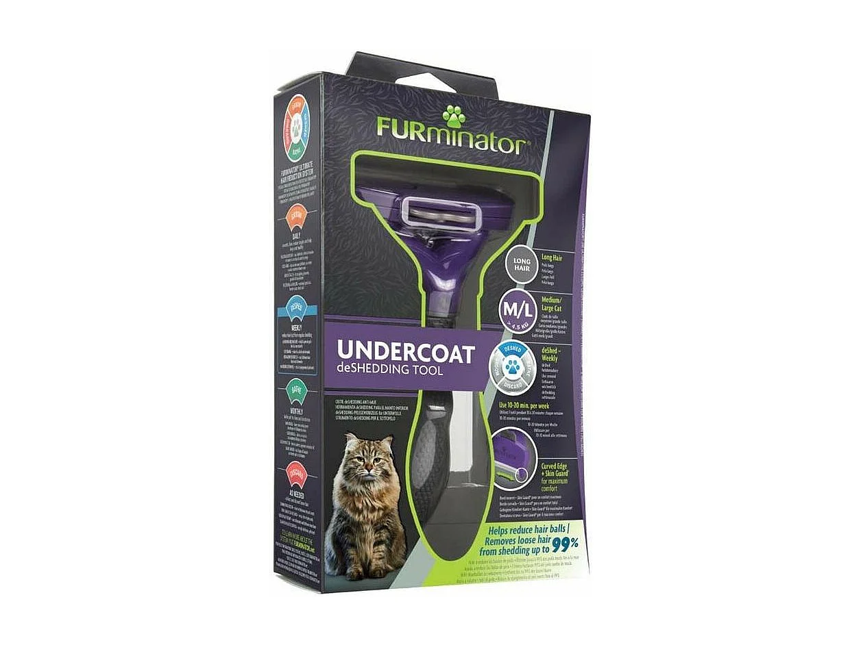 Brosse anti-poils de chat Furminator
