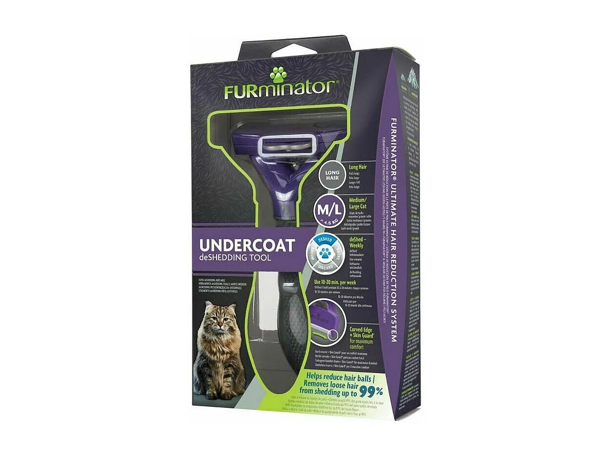 Brosse anti-poils de chat Furminator