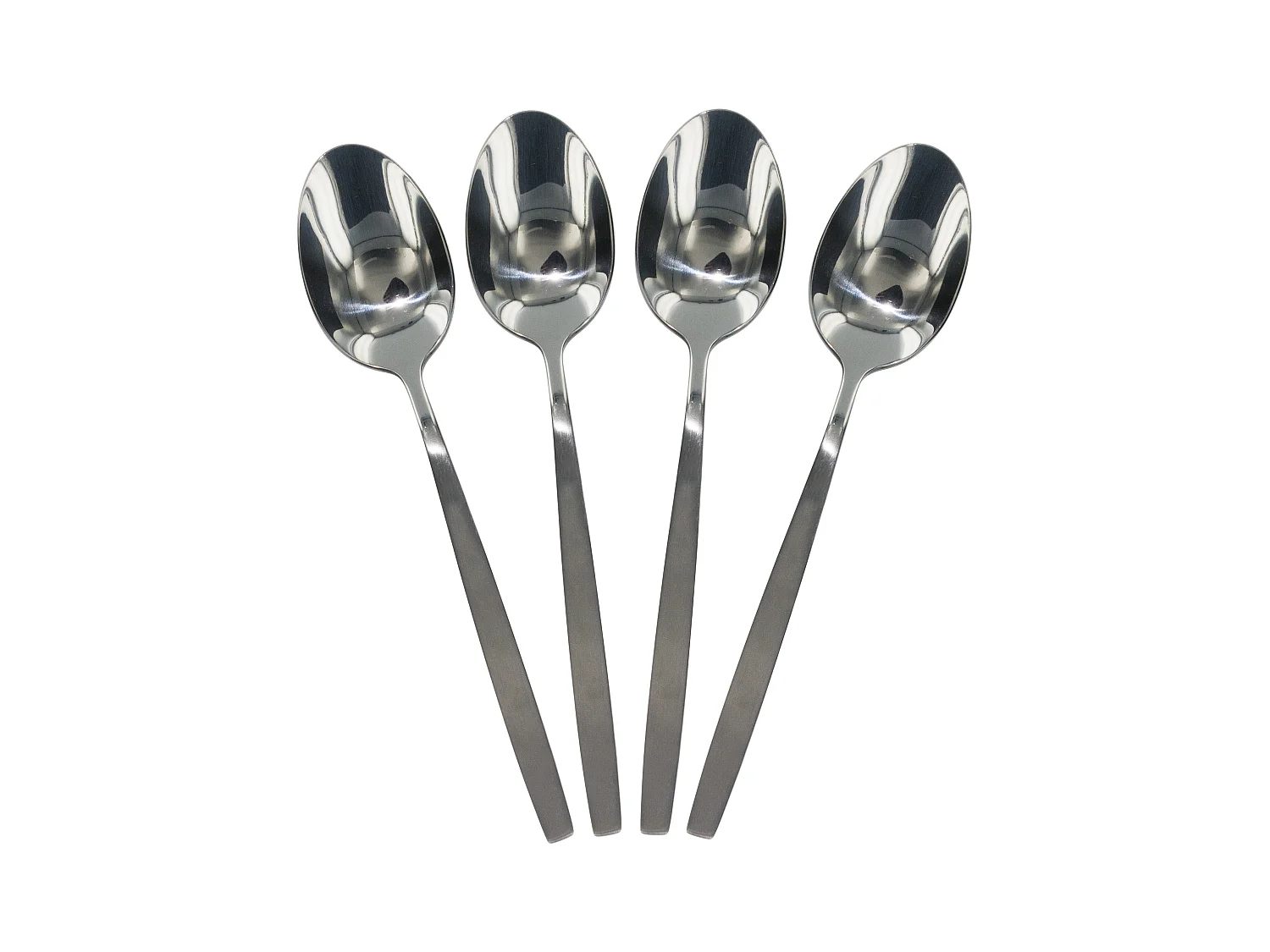 Menagere 16 Pieces Mat Shiny Inox Argent