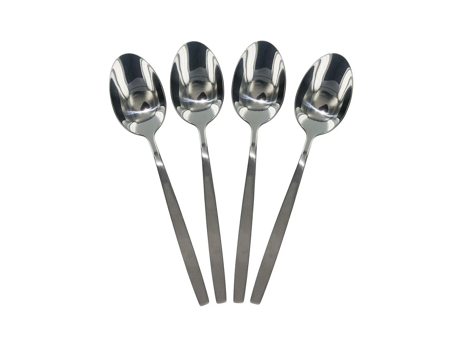 Menagere 16 Pieces Mat Shiny Inox Argent