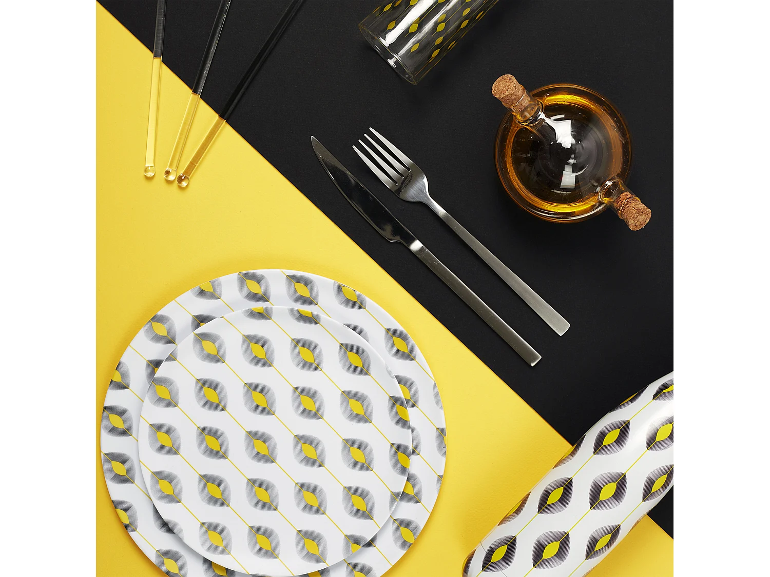 Menagere 16 Pieces Mat Shiny Inox Argent