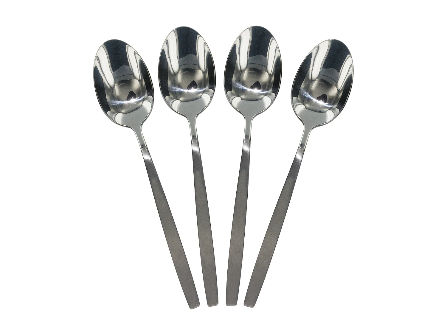 Menagere 16 Pieces Mat Shiny Inox Argent