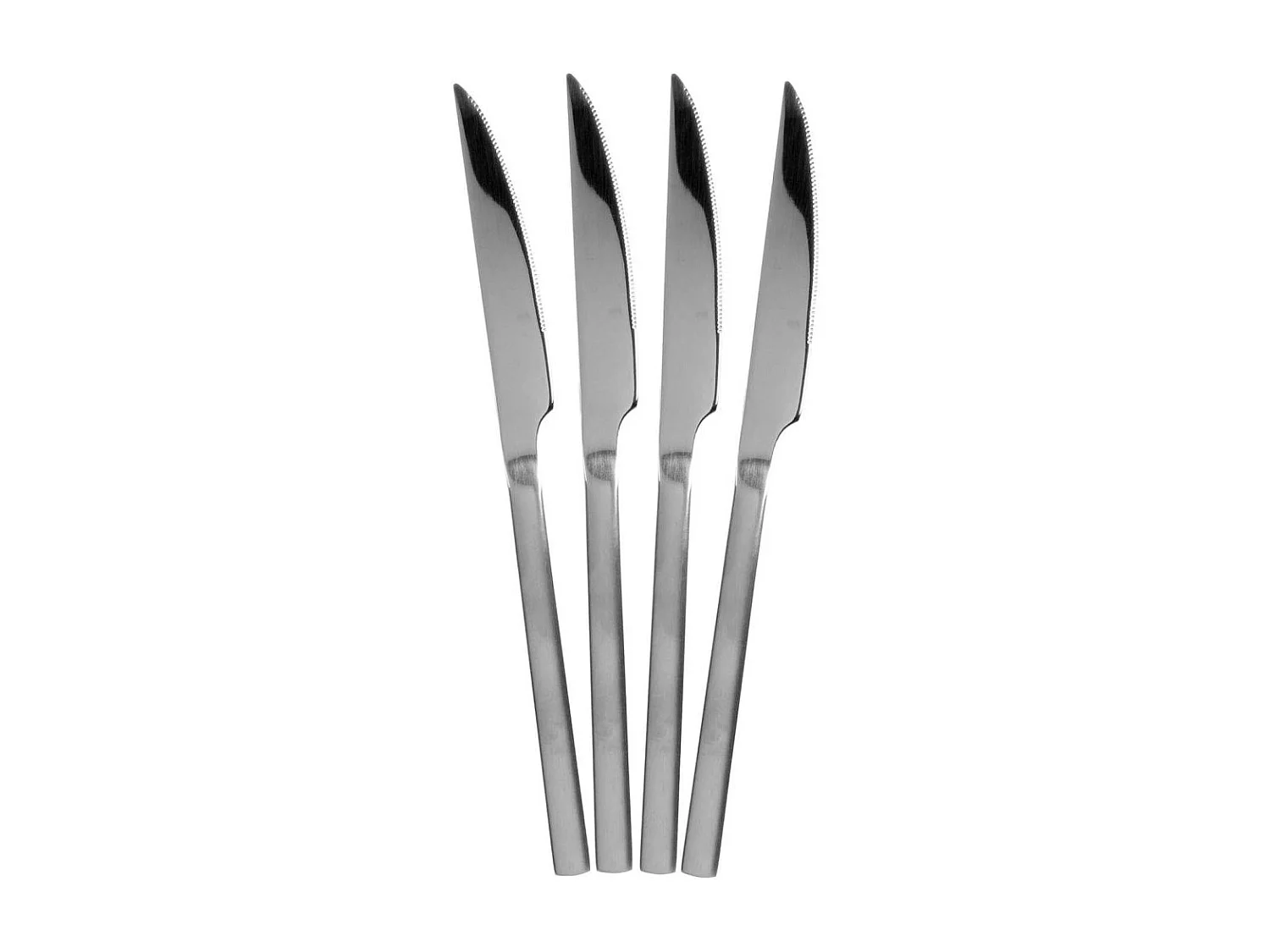 Menagere 16 Pieces Mat Shiny Inox Argent