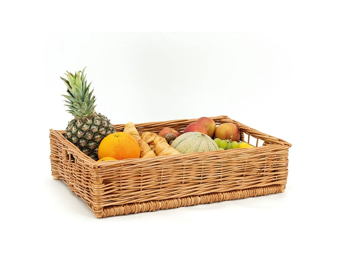 Panier ouvreuse cinéma en osier Panier seul