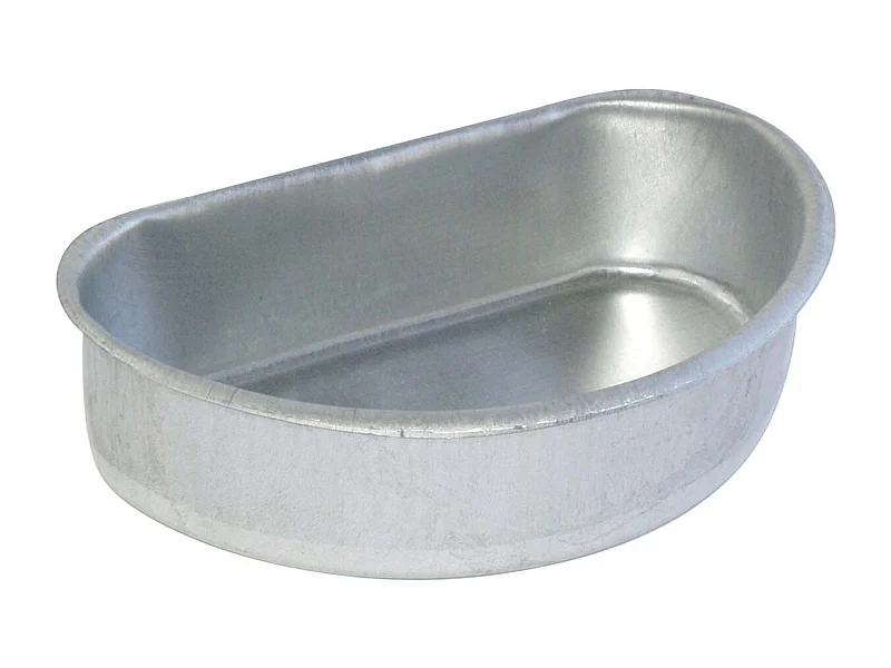 Abreuvoir-mangeoire demi-lune