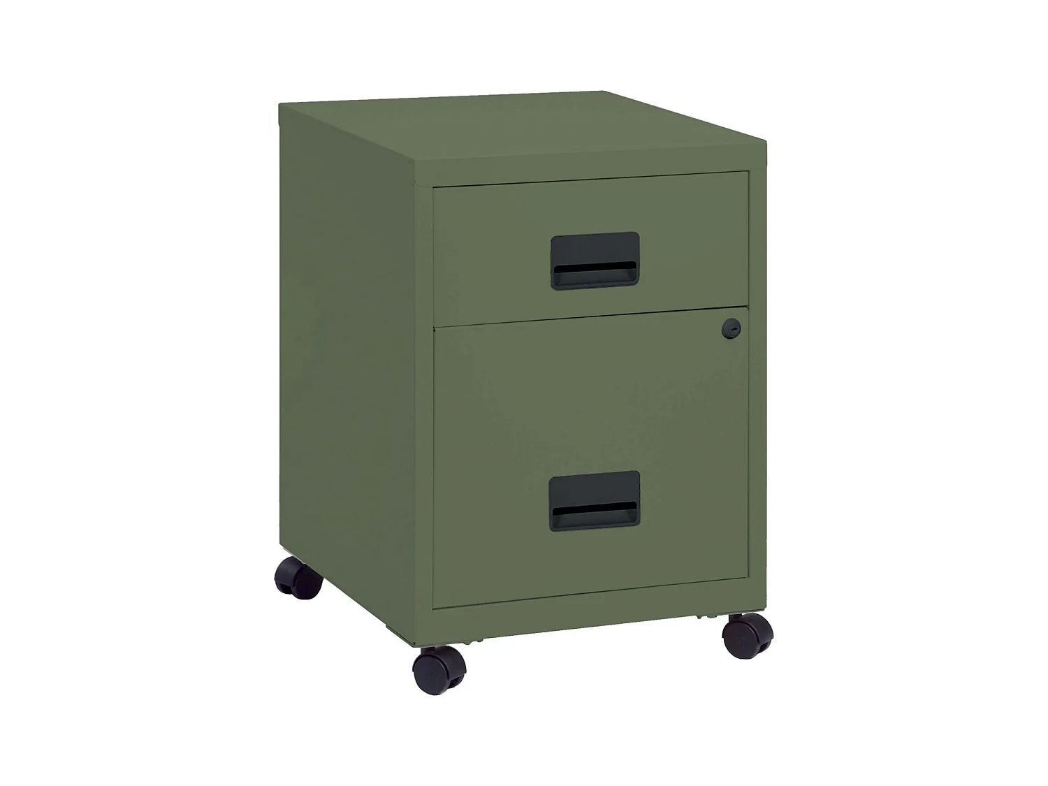 Caisson de rangement en acier 2 tiroirs