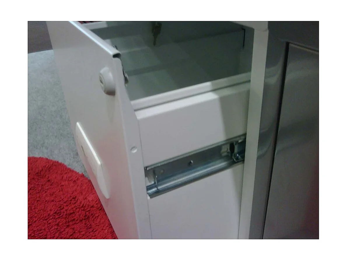 Caisson de rangement en acier 2 tiroirs