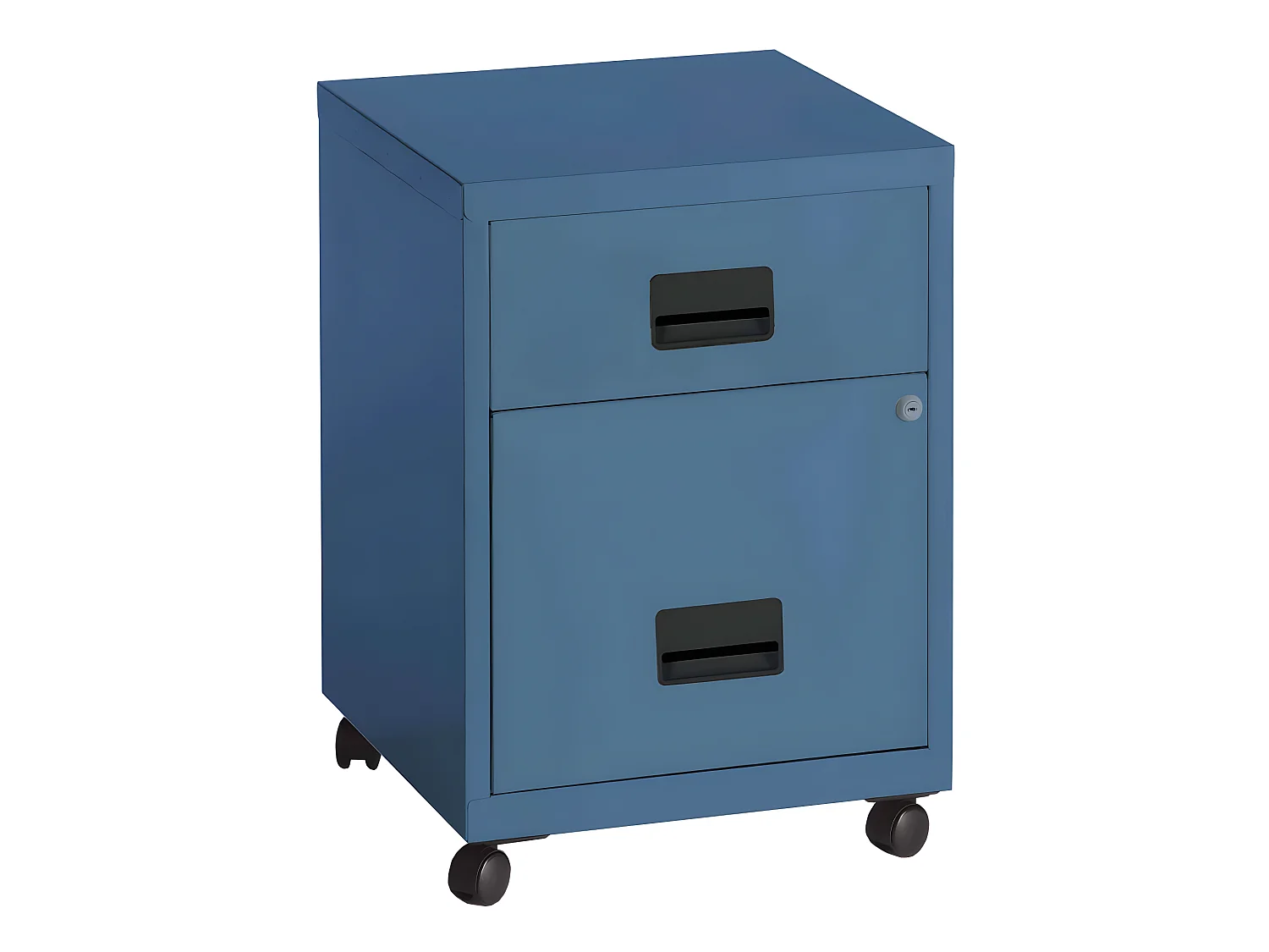 Caisson de rangement en acier 2 tiroirs