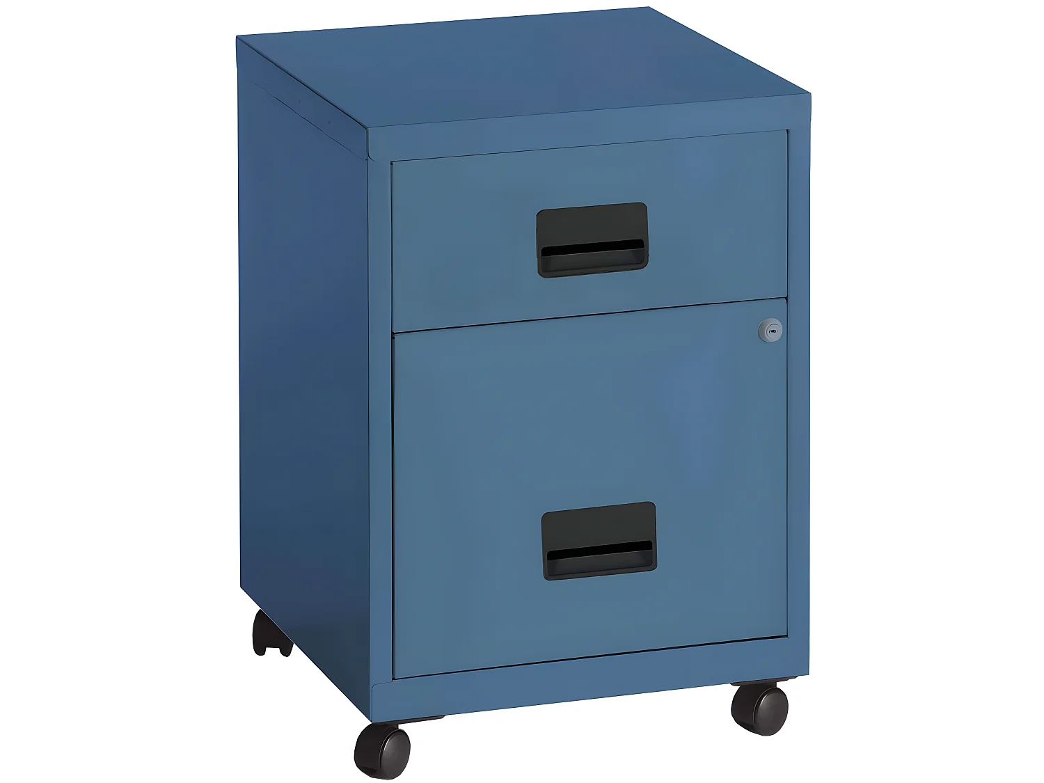 Caisson de rangement en acier 2 tiroirs