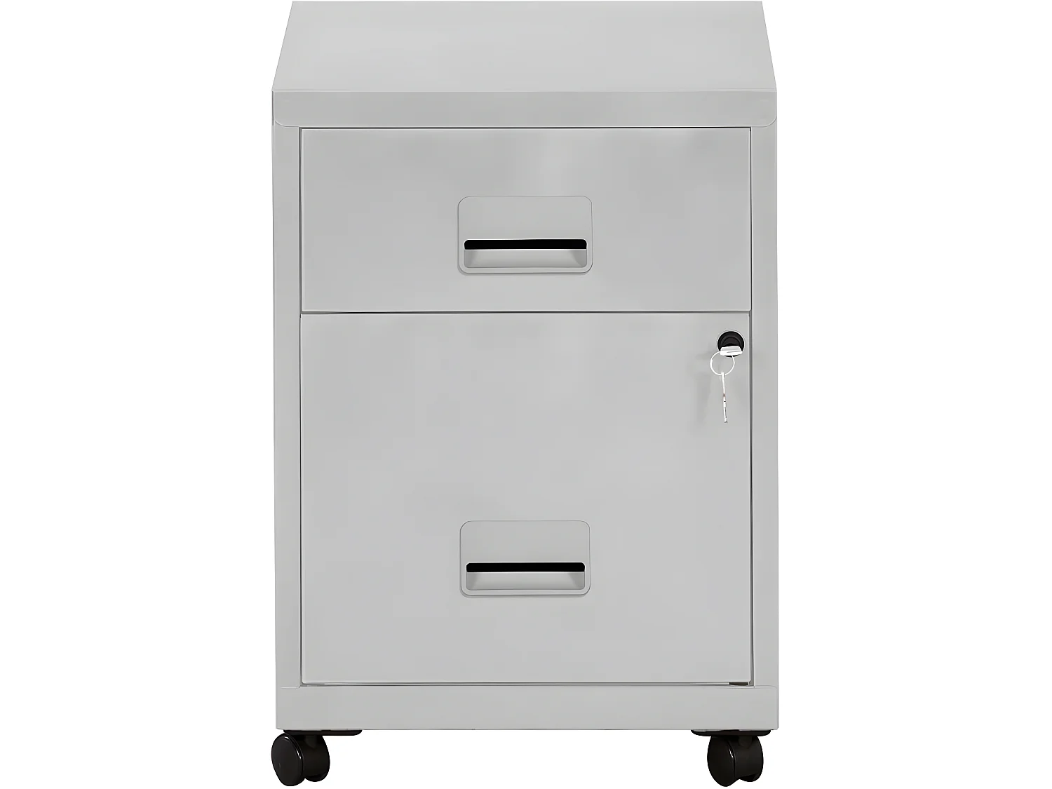 Caisson de rangement en acier 2 tiroirs