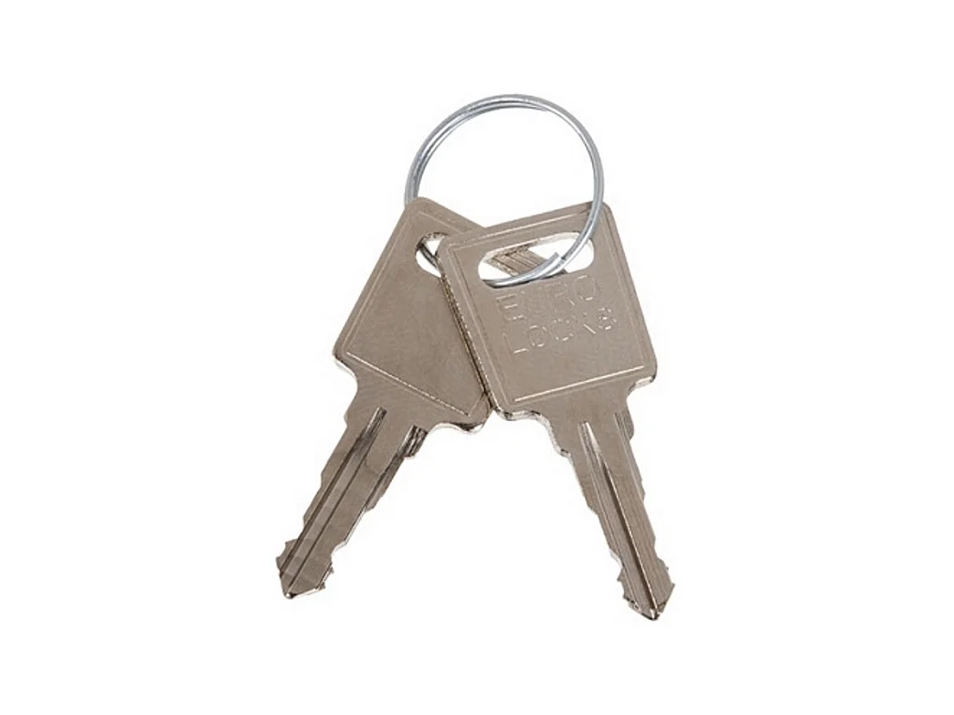 Colonne de rangement basse en acier 2 tiroirs Kaki