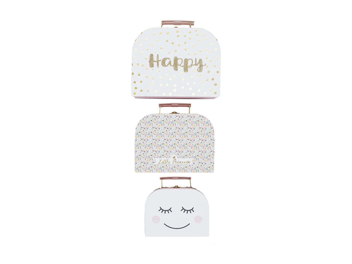 Valisette De Rangement Fille X3