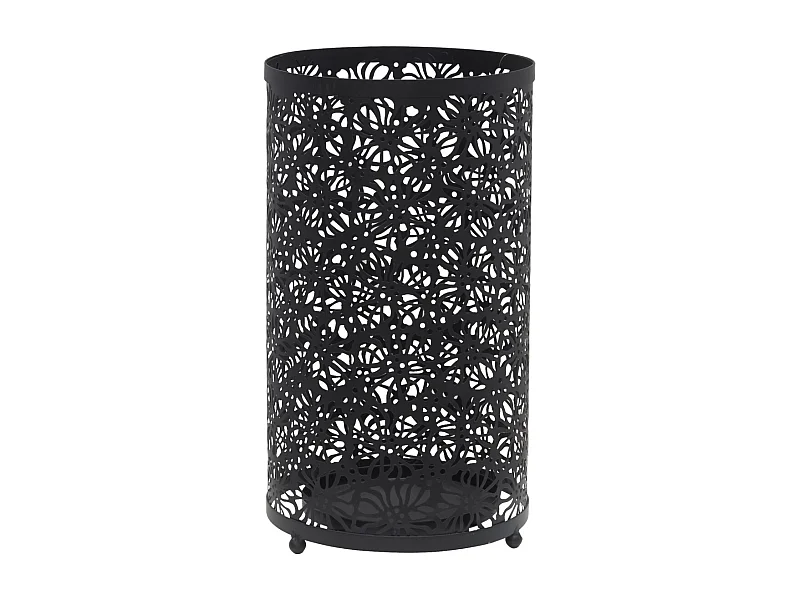 Porte-parapluies en métal fleurs