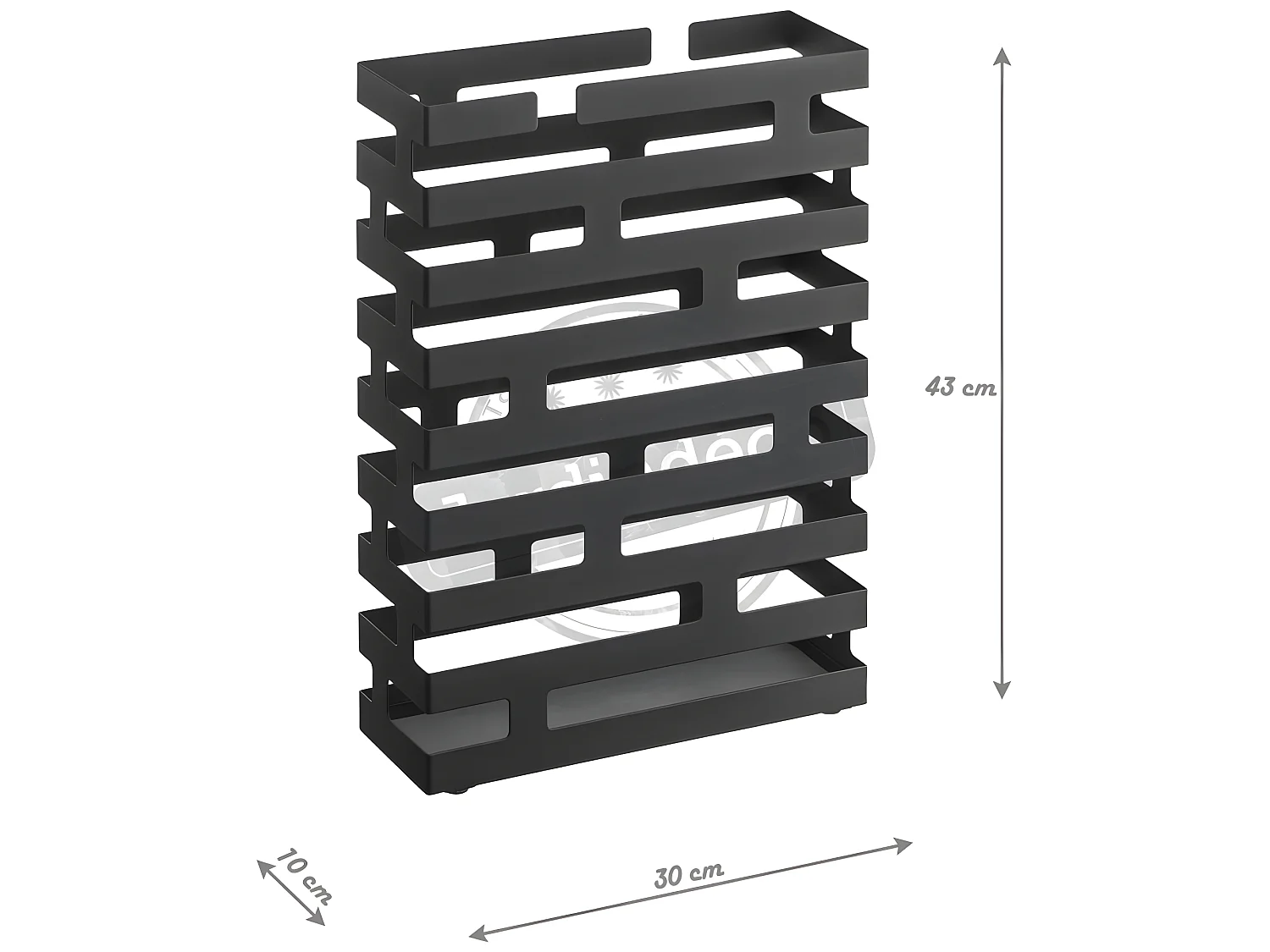 Portaombrelli con design a mattoni