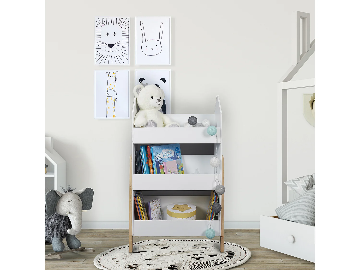 Bibliotheque Gabriel Blanc, Marron